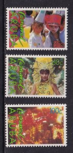 Aruba #40-42  MNH  1989  Carnival