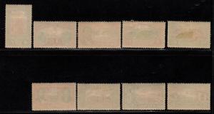 $Guatemala Sc#264-272 M/H/VF, complete set, Cv. $26.95