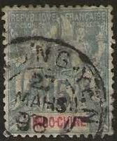 Indochina Sc. 10, used.  1892.  (i141)