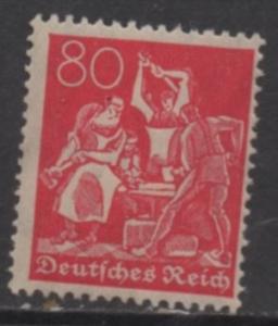 Germany   Scott#  145  unused hinged  single