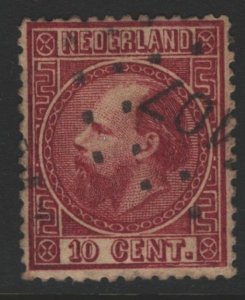 Netherlands Sc#8b Used