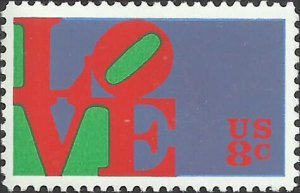 # 1475 Mint Never Hinged ( MNH ) LOVE