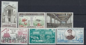 Monaco 448-53 MNH 1960 set (an7869)