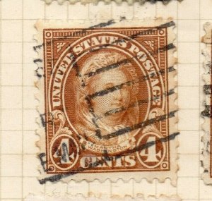 United States 1922-23 Early Issue Fine Used 4c. NW-185737