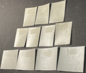 ABU DHABI # 1-11-MINT/HINGED---COMPLETE SET-----1964