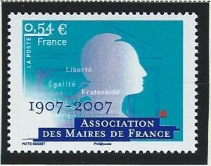 France 3341 French Mayors mnh