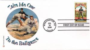 #4341 Take Me Out to the Ballgame McIntosh FDC