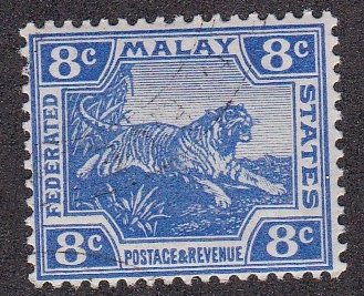 Malaya, Tiger, NH,  1/3 Cat.