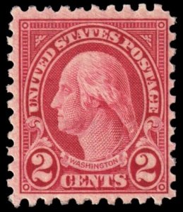 United States Scott 583, Perf. 10 (1924) Mint H F-VF M