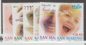 San Marino Scott #1549-1554 Stamp - Mint NH Set