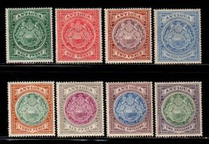 Antigua #31-38  Mint  Scott $199.75