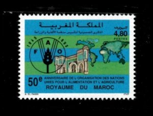 Morocco 1995 - FAO, 50th Anniversary, Agriculture - Individual - Scott 799 - MNH