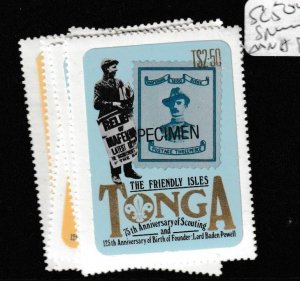 Tonga SC 504-8 Specimen MNH (3gch)