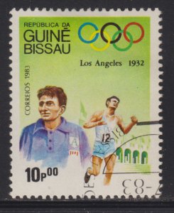 Guinea-Bissau 493 Olympic Running 1983