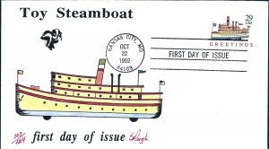 Pugh Designed/Painted Toy Steamboat...105 of 124 created!!