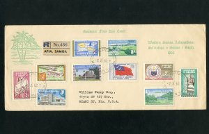 Western Samoa Early Scarce First Day Stamp Cover