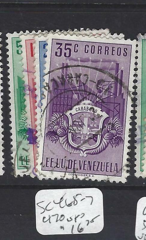 VENEZUELA  (PP0401B)  ARMS  SC 465-7, 470  VFU