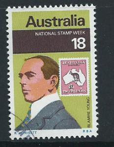 Australia SG 633  VFU  from FDC