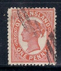 Queensland #104 Queen Victoria (U) CV $0.60