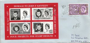 Great Britian Kennedy souvenir sheet #!