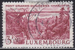 Luxembourg 444 Grand Dutchess Charlotte Bridge 1966