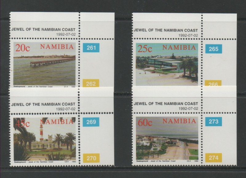 Thematic Stamps Others - NAMIBIA 1997 RUINS 701/4  4v mint