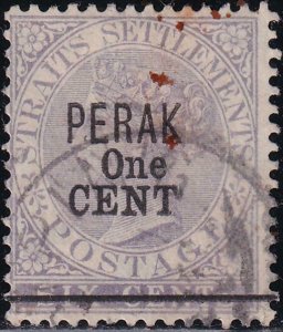 Malaya - Perak 1891 SC 40 Used