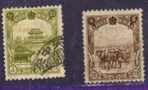 Manchukuo #88, 97 used