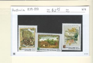 Australia  839-841  MNH
