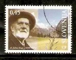 Slovenia 2008 Trenta & Dr. Julius Kugy Mountaineer & Writer  SPECIMEN  MNH ...