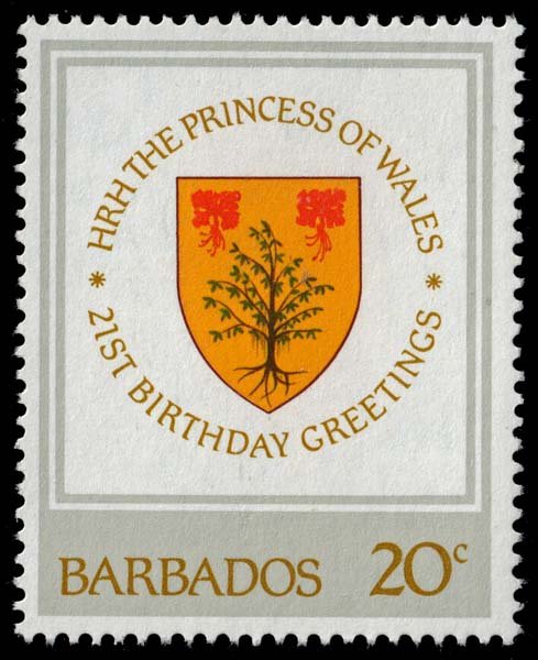 Barbados - Scott 585 - Mint-Never-Hinged