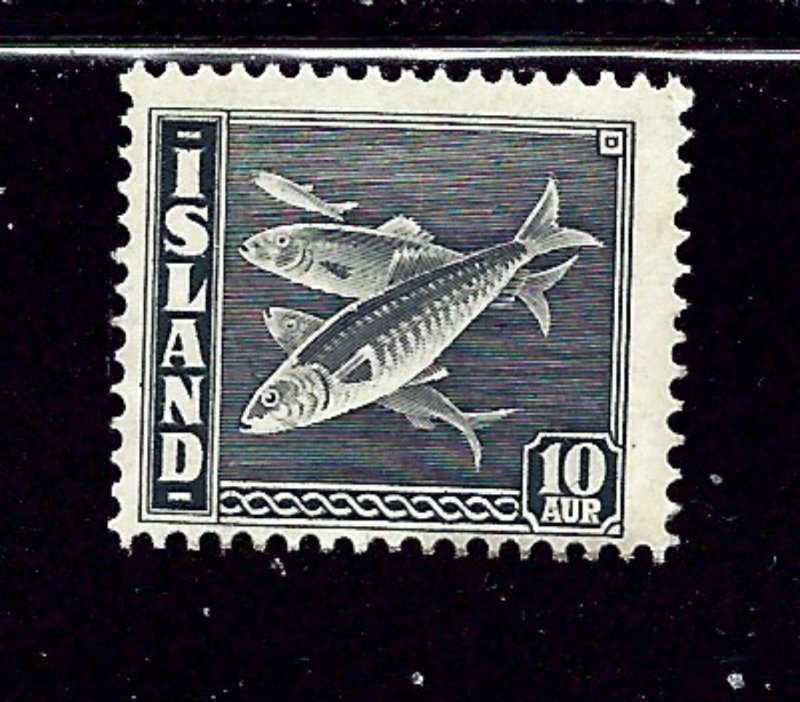 Iceland 222 MH 1945 Fish