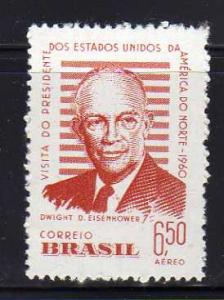 Brazil C93 Set MNH President Dwight D Eisenhower (A)