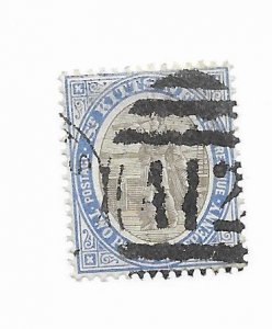 St. Kitts & Nevis #4 Used - Stamp - CAT VALUE $4.75