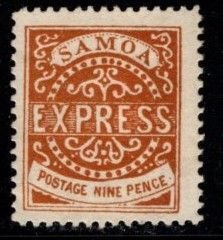 Samoa - #5 Samoa Express Reprint - Unused NG