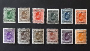 Yugoslavia 1933. overprinted JUGOSLAVIJA * MLH complete set