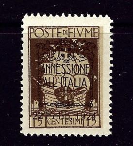 Fiume 198 MNH 1924 overprinted issue