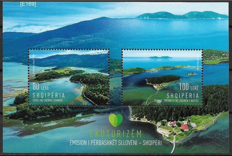 [E169] Albania 2021, New issue. Joint emission with Slovenia  MNH