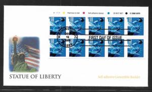 United States 3451 Statue of Liberty Fleetwood FDC (z1)