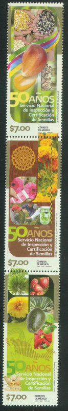 MEXICO 2734, SEED INSPECTION & CERTIFICATION SERVICE, 50th ANNIV. MINT, NH. VF.