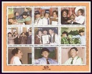 Grenada 2000 - Scott# 3155 - The Three Stooges - Sheet of 9 Stamps - MNH