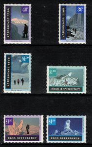 ROSS DEPENDENCY 1996 Antarctic Landscapes; Scott L37-42; MNH
