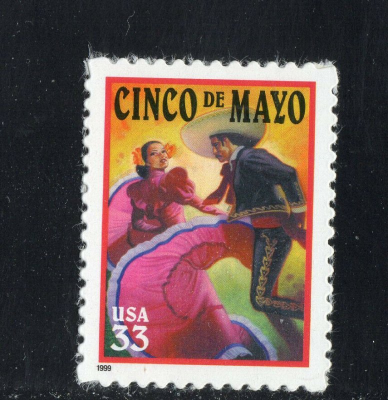 3309 * CINCO DE MAYO *  U.S. Postage Stamp  MNH 1999