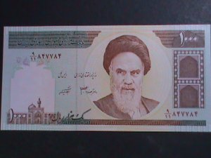 ​IRAN- BANK OF MARKAZI IRAN-1000 RIALS UN CIRCULATED BANK NOTE  XF