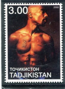 Tajikistan 2000 TU PAC SHAKUR American Hip-Hop 1 value Perforated Mint (NH)