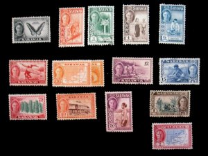 SARAWAK - SCOTT# 180-194 - CS - MNH/USED - CAT VAL $124.30