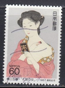 Japan 1987 Sc#1738 Woman Putting on Make-up Used
