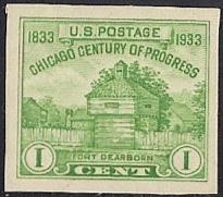 766A 1 cent Century of Progress,  mint  NH VF