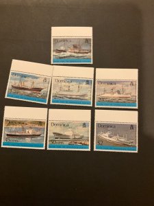 Stamps Dominica Scott #434-40 never hinged