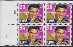 US #2721 MNH Plate Block. Elvis - Nice.